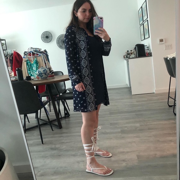 Michael Kors Bandana Shirt Dress - Picture 2 of 5